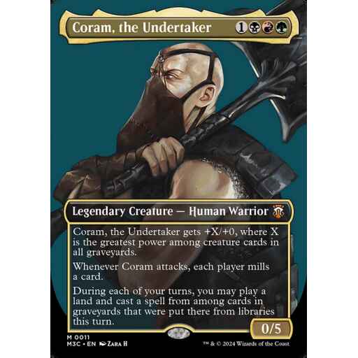 Modern Horizons 3 Commander - 11 - Coram, the Undertaker - Mythic - Multi - Non-foil