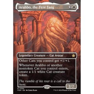Foundations - 294 - Arahbo, the First Fang - Rare - W - Foil