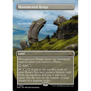 Modern Horizons 3 - 354 - Monumental Henge - Rare - C - Foil
