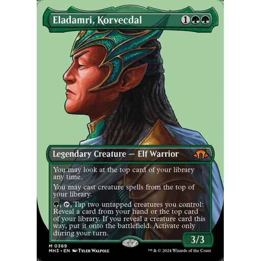 Modern Horizons 3 - 369 - Eladamri, Korvecdal - Mythic - G - Foil