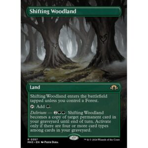 Modern Horizons 3 - 357 - Shifting Woodland - Rare - C - Foil