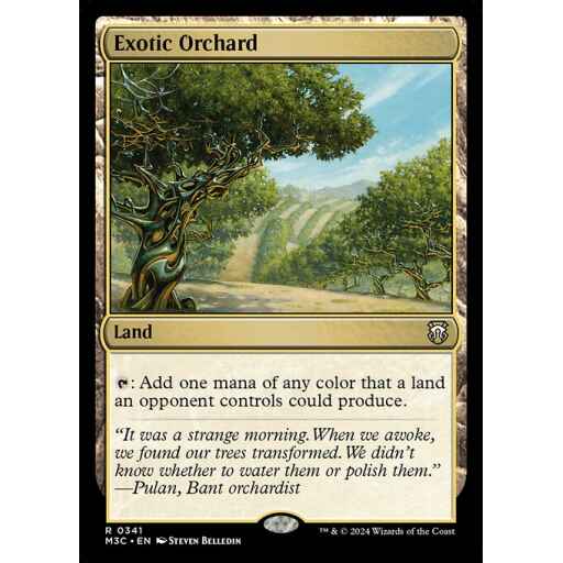 Modern Horizons 3 Commander - 341 - Exotic Orchard - Rare - C - Non-foil