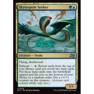 Aetherdrift - 224 - Skyserpent Seeker - Uncommon - UG - Foil