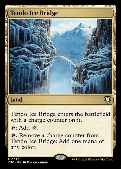 Modern Horizons 3 Commander - 393 - Tendo Ice Bridge - Rare - C - Non-foil