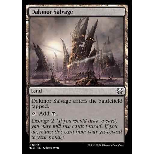 Modern Horizons 3 Commander - 333 - Dakmor Salvage - Uncommon - C - Non-foil