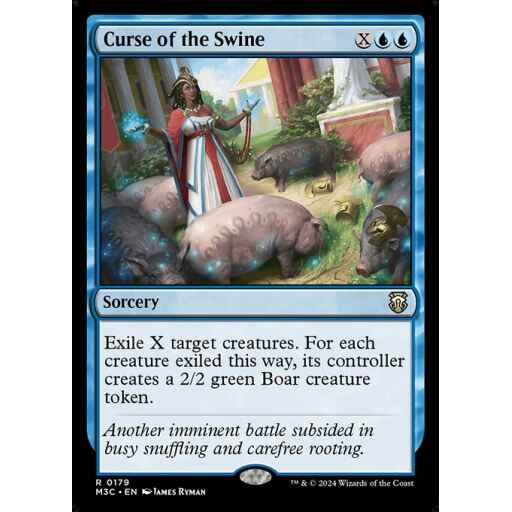 Modern Horizons 3 Commander - 179 - Curse of the Swine - Rare - U - Non-foil