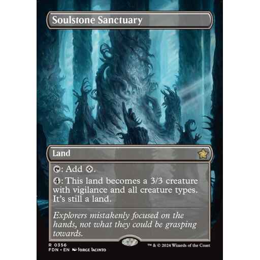 Foundations - 356 - Soulstone Sanctuary - Rare - C - Non-foil