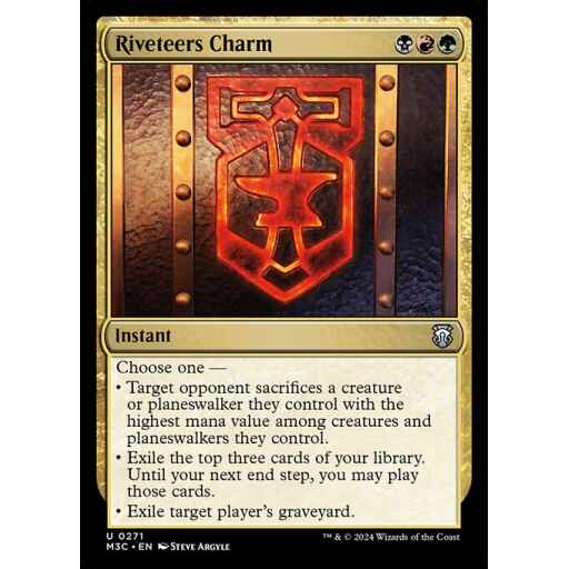 Modern Horizons 3 Commander - 271 - Riveteers Charm - Uncommon - Multi - Non-foil