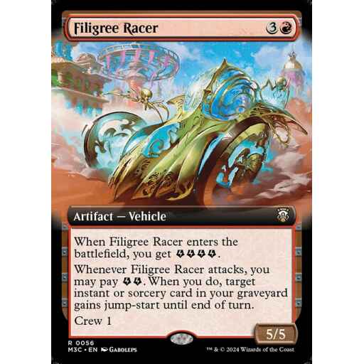Modern Horizons 3 Commander - 56 - Filigree Racer - Rare - R - Foil