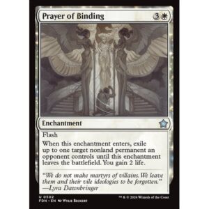 Foundations - 502 - Prayer of Binding - Uncommon - W - Non-foil