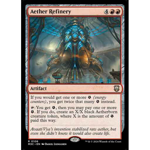 Modern Horizons 3 Commander - 106 - Aether Refinery - Rare - R - Non-foil
