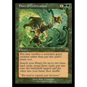 Modern Horizons 3 - 425 - Flare of Cultivation - Rare - G - Foil