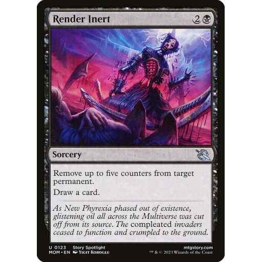 March of the Machine - 123 - Render Inert - Uncommon - B - Non-foil