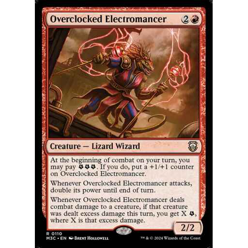 Modern Horizons 3 Commander - 110 - Overclocked Electromancer - Rare - R - Non-foil