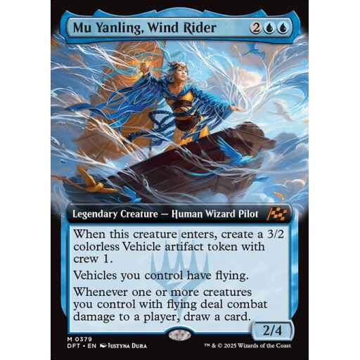 Aetherdrift - 379 - Mu Yanling, Wind Rider - Mythic - U - Non-foil