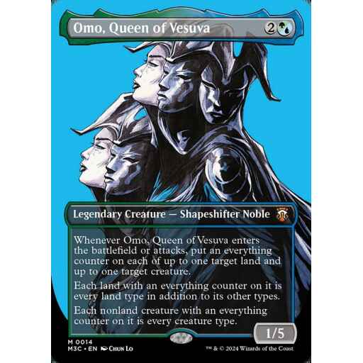 Modern Horizons 3 Commander - 14 - Omo, Queen of Vesuva - Mythic - UG - Foil