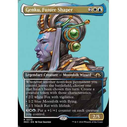 Modern Horizons 3 - 373 - Genku, Future Shaper - Rare - WU - Non-foil