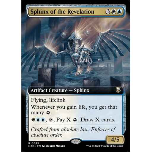 Modern Horizons 3 Commander - 75 - Sphinx of the Revelation - Rare - WU - Foil