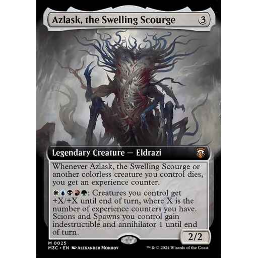 Modern Horizons 3 Commander - 25 - Azlask, the Swelling Scourge - Mythic - C - Foil