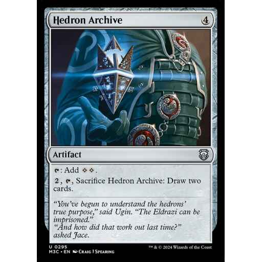 Modern Horizons 3 Commander - 295 - Hedron Archive - Uncommon - C - Non-foil