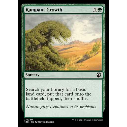 Modern Horizons 3 Commander - 240 - Rampant Growth - Common - G - Non-foil
