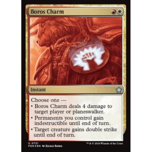 Foundations - 721 - Boros Charm - Uncommon - WR - Foil