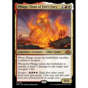 Modern Horizons 3 - 197 - Phlage, Titan of Fire's Fury - Mythic - WR - Foil