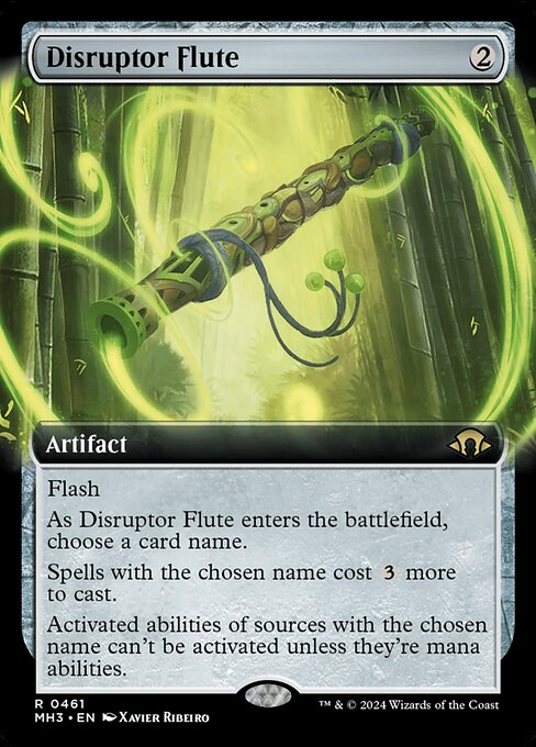 Modern Horizons 3 - 461 - Disruptor Flute - Rare - C - Foil