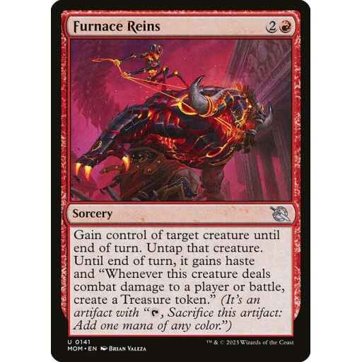 March of the Machine - 141 - Furnace Reins - Uncommon - R - Non-foil
