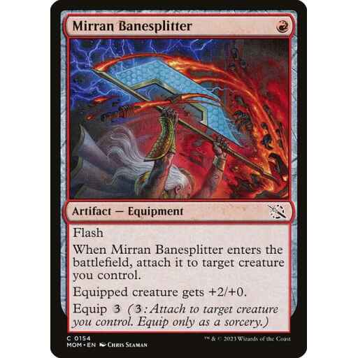 March of the Machine - 154 - Mirran Banesplitter - Common - R - Non-foil
