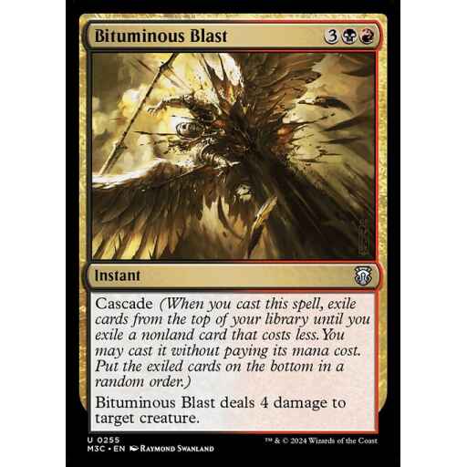 Modern Horizons 3 Commander - 255 - Bituminous Blast - Uncommon - BR - Non-foil