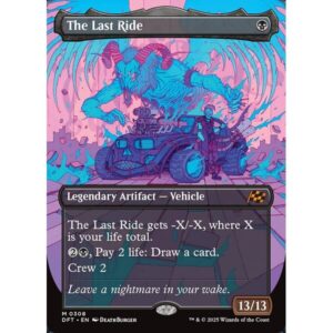 Aetherdrift - 308 - The Last Ride - Mythic - B - Foil