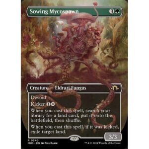 Modern Horizons 3 - 340 - Sowing Mycospawn - Rare - C - Non-foil