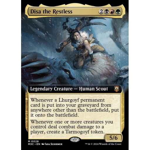 Modern Horizons 3 Commander - 28 - Disa the Restless - Mythic - Multi - Foil