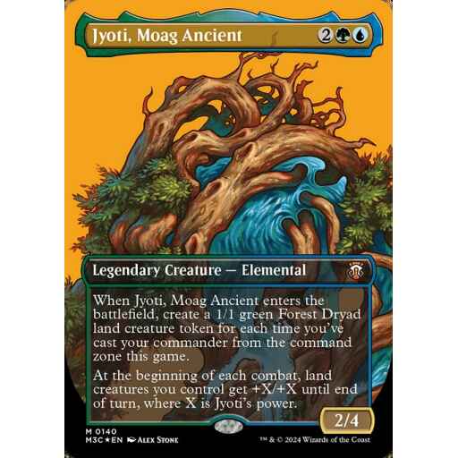 Modern Horizons 3 Commander - 140 - Jyoti, Moag Ancient - Mythic - UG - Foil