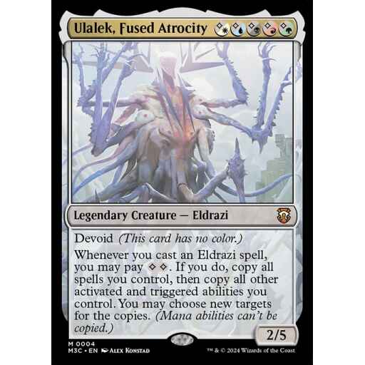 Modern Horizons 3 Commander - 4 - Ulalek, Fused Atrocity - Mythic - C - Non-foil