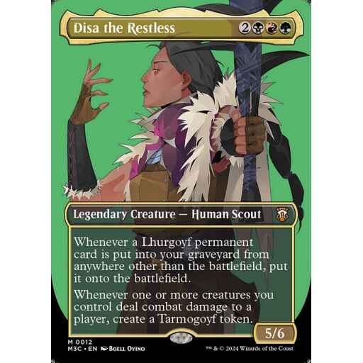 Modern Horizons 3 Commander - 12 - Disa the Restless - Mythic - Multi - Foil