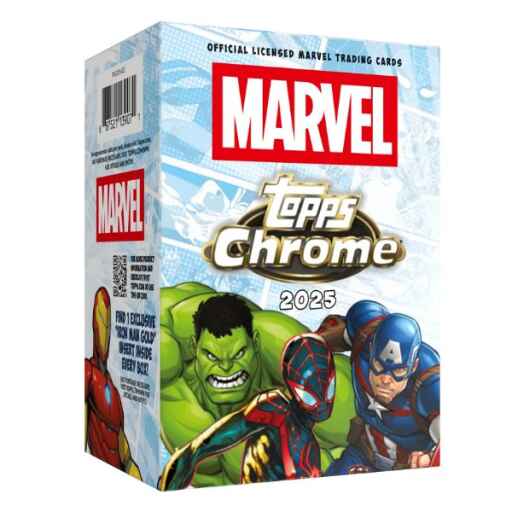 Topps Chrome Marvel 2025 Value Box
