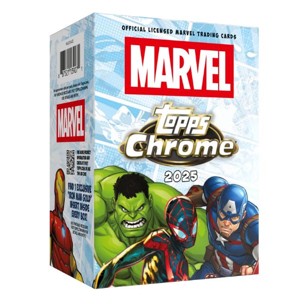 Topps Chrome Marvel 2025 Value Box