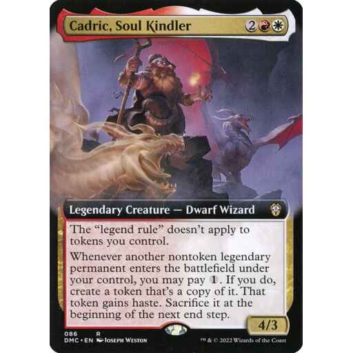 Dominaria United Commander - 86 - Cadric, Soul Kindler - Rare - WR - Non-foil