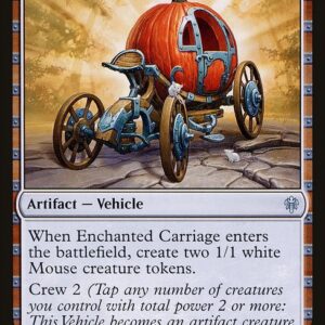 Throne of Eldraine - 218 - Enchanted Carriage - Uncommon - C - Non-foil