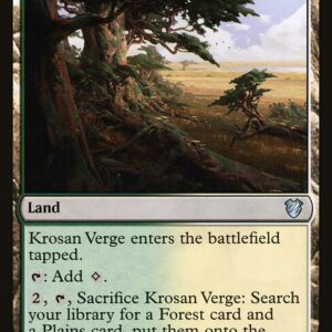 Midnight Hunt Commander - 175 - Krosan Verge - Uncommon - C - Non-foil (Front)
