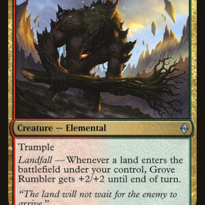 Battle for Zendikar - 211 - Grove Rumbler - Uncommon - RG - Non-foil