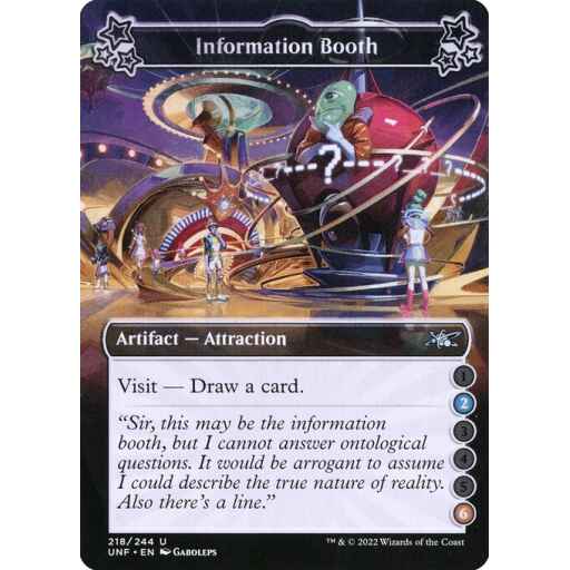 Unfinity - 218a - Information Booth - Uncommon - C - Non-foil