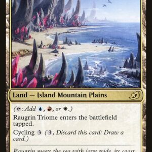 Ikoria: Lair of Behemoths - 251 - Raugrin Triome - Rare - C - Foil (Front)