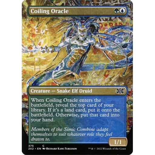 Double Masters 2022 - 375 - Coiling Oracle - Common - UG - Non-foil