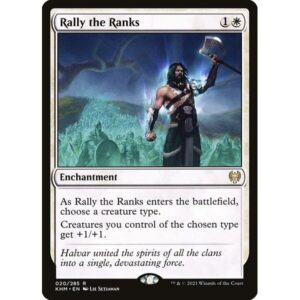 Kaldheim - 20 - Rally the Ranks - Rare - W - Non-foil
