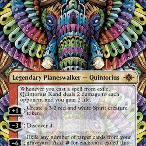 The Lost Caverns of Ixalan - 352 - Quintorius Kand - Mythic - WR - Non-foil (Front)