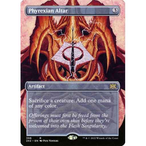 Double Masters 2022 - 396 - Phyrexian Altar - Rare - C - Foil