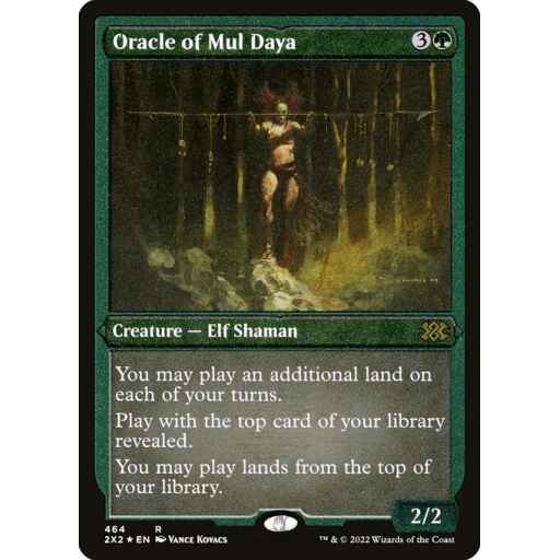 Double Masters 2022 - 464 - Oracle of Mul Daya - Rare - G - Non-foil